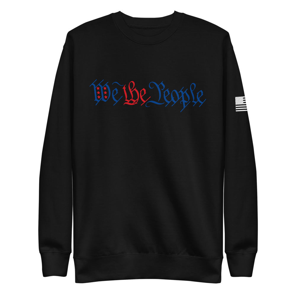 We The People Red, White, and Blue Fleece Sweatshirt