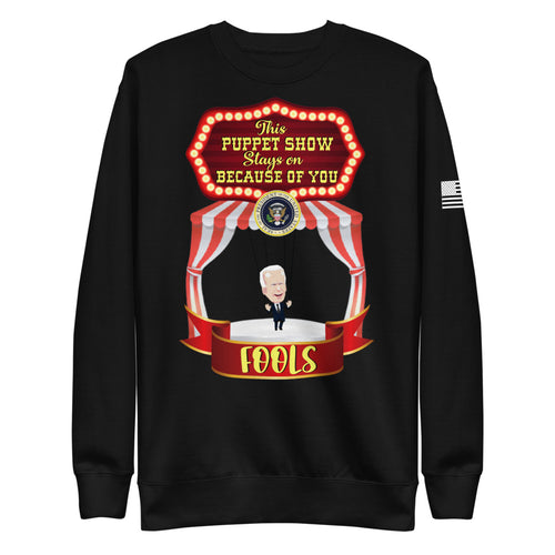 The Puppet Show Fleece Sweatshirt