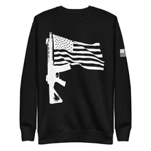 Load image into Gallery viewer, AR15 Flag Pole Fleece Sweatshirt