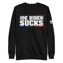 Load image into Gallery viewer, Joe Biden Sucks Fleece Sweatshirt