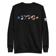 Load image into Gallery viewer, American Flag 1776 Fleece Sweatshirt
