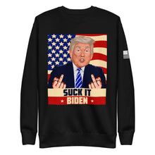 Load image into Gallery viewer, Suck It Biden Fleece Sweatshirt