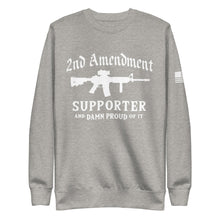 Load image into Gallery viewer, 2nd Amendment Supporter Fleece Sweatshirt