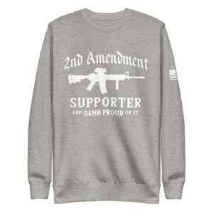 2nd Amendment Supporter Fleece Sweatshirt