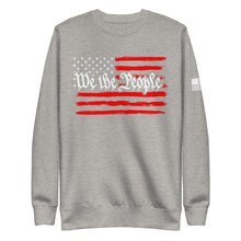Load image into Gallery viewer, U.S.A. Flag We The People Fleece Sweatshirt