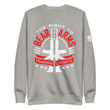 Load image into Gallery viewer, The Right to Bear Arms Freedom Liberty Fleece Sweatshirt
