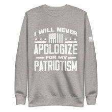 Load image into Gallery viewer, I Will Never Apologize Fleece Sweatshirt