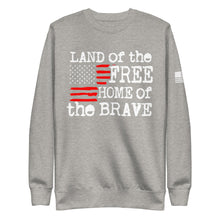 Load image into Gallery viewer, Land of The Free Fleece Sweatshirt