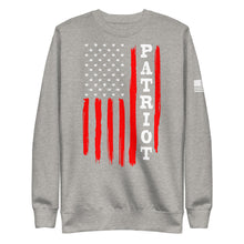 Load image into Gallery viewer, Patriot American Flag Fleece Sweatshirt