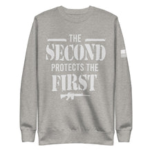 Load image into Gallery viewer, Second Protects the First Fleece Sweatshirt