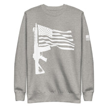 Load image into Gallery viewer, AR15 Flag Pole Fleece Sweatshirt