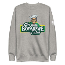 Load image into Gallery viewer, Chef Boyarewe F****d Fleece Sweatshirt