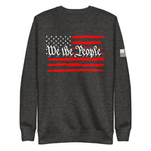 Load image into Gallery viewer, U.S.A. Flag We The People Fleece Sweatshirt