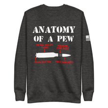 Load image into Gallery viewer, Anatomy of a Pew Fleece Sweatshirt