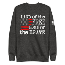 Load image into Gallery viewer, Land of The Free Fleece Sweatshirt