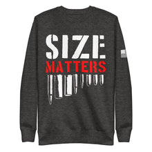 Load image into Gallery viewer, Size Matters Fleece Sweatshirt