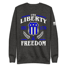 Load image into Gallery viewer, U.S.A. Liberty Freedom Fleece Sweatshirt