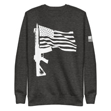 Load image into Gallery viewer, AR15 Flag Pole Fleece Sweatshirt