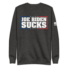 Load image into Gallery viewer, Joe Biden Sucks Fleece Sweatshirt