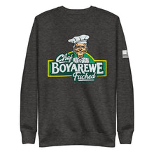 Load image into Gallery viewer, Chef Boyarewe F****d Fleece Sweatshirt