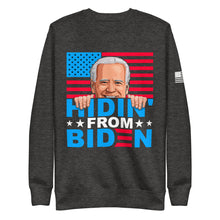 Load image into Gallery viewer, Hidin&#39; From Biden Fleece Sweatshirt