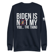Load image into Gallery viewer, Not My President Fleece Sweatshirt