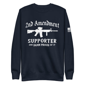 2nd Amendment Supporter Fleece Sweatshirt