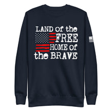 Load image into Gallery viewer, Land of The Free Fleece Sweatshirt