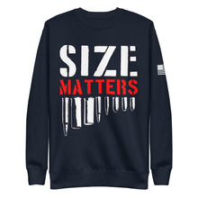 Load image into Gallery viewer, Size Matters Fleece Sweatshirt