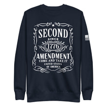 Load image into Gallery viewer, Second Amendment Whiskey Fleece Sweatshirt