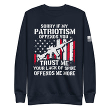 Load image into Gallery viewer, Patriotism Fleece Sweatshirt