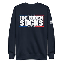 Load image into Gallery viewer, Joe Biden Sucks Fleece Sweatshirt