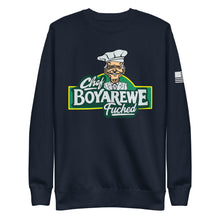 Load image into Gallery viewer, Chef Boyarewe F****d Fleece Sweatshirt