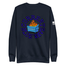 Load image into Gallery viewer, Democrat Dumpster Fire Fleece Sweatshirt