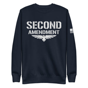 Second Amendment Eagle Fleece Sweatshirt