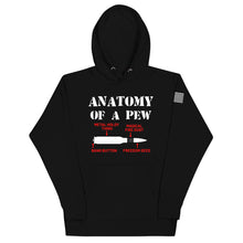 Load image into Gallery viewer, Anatomy of a Pew Hoodie