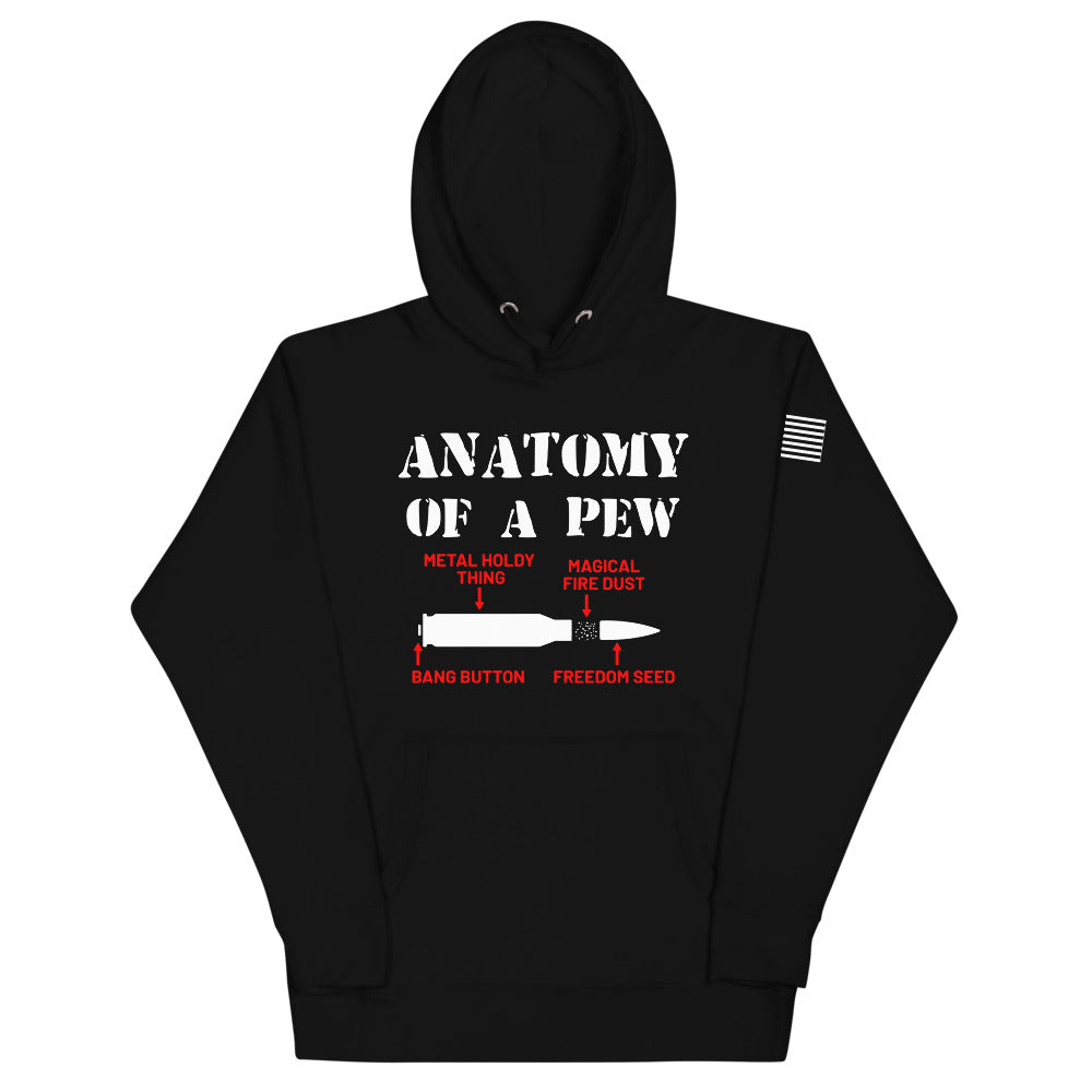 Anatomy of a Pew Hoodie