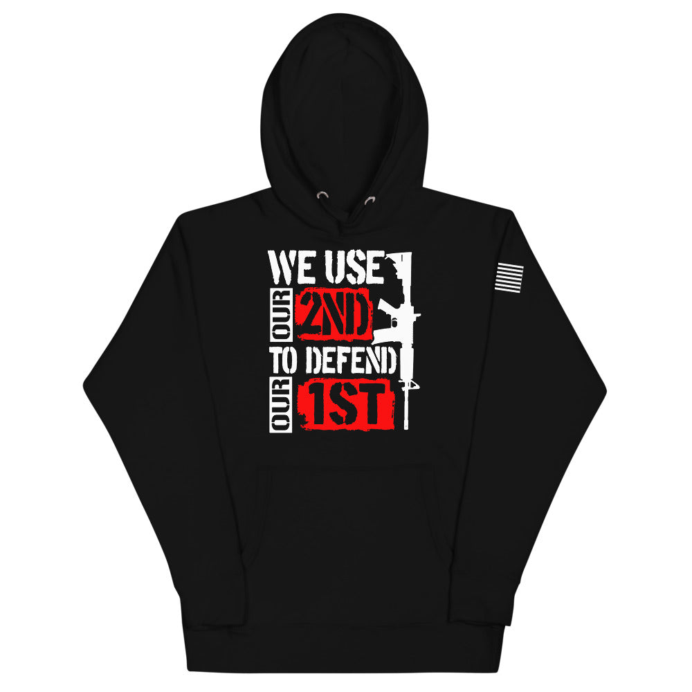 We Use 2A to Defend 1A Hoodie