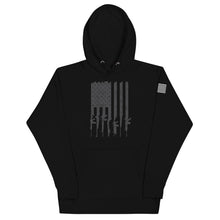 Load image into Gallery viewer, American Flag Rifles Hoodie