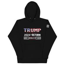 Load image into Gallery viewer, Trump 2024 The Return Hoodie