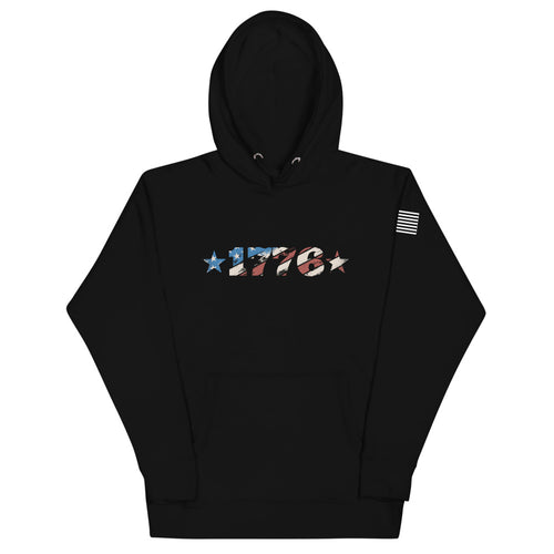 American Flag 1776 Hoodie