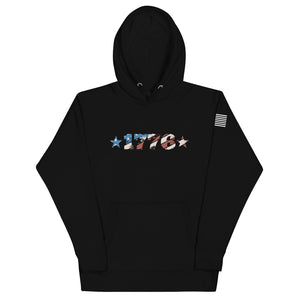 American Flag 1776 Hoodie