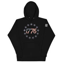 Load image into Gallery viewer, Red White and Blue 1776 Hoodie