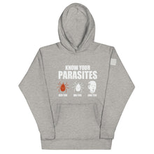 Load image into Gallery viewer, Know Your Parasites Hoodie