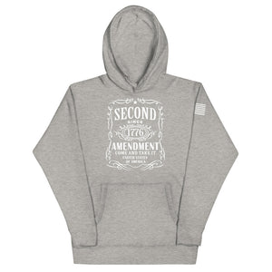 Second Amendment Whiskey Hoodie