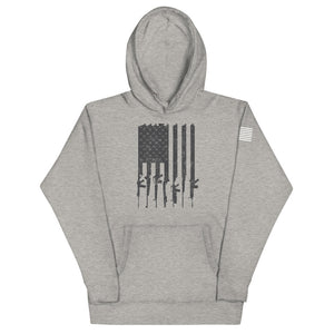 American Flag Rifles Hoodie