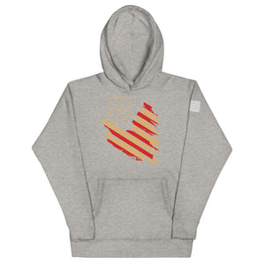 1776 Distressed Flag Hoodie