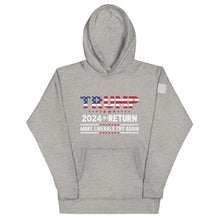 Load image into Gallery viewer, Trump 2024 The Return Hoodie