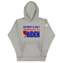 Load image into Gallery viewer, Red White and Blue Impeach Biden Hoodie