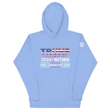 Load image into Gallery viewer, Trump 2024 The Return Hoodie